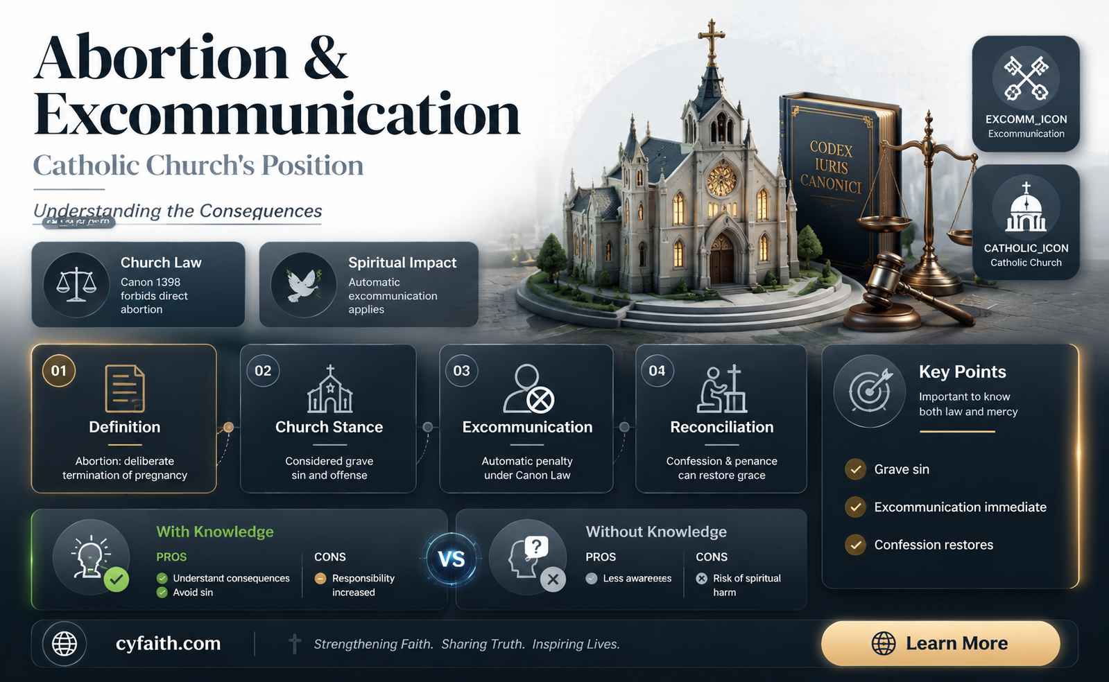 are catholics excommunicated for abortion