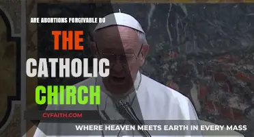 Can the Catholic Church Forgive Abortions?