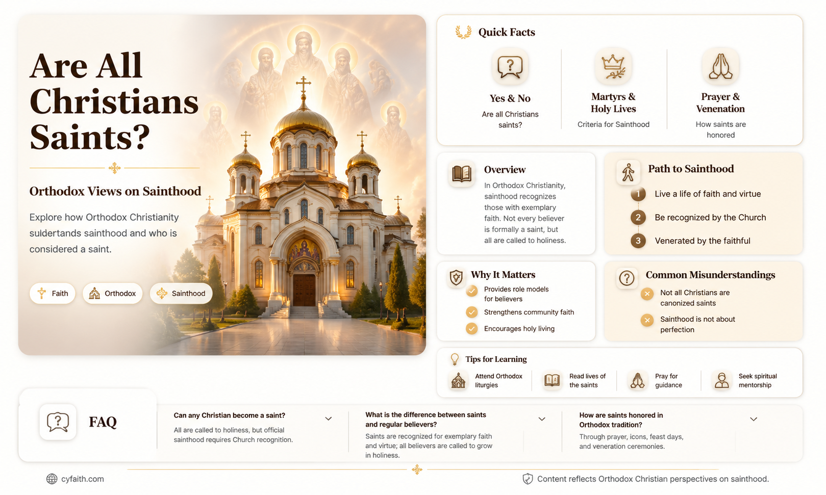 are all christains saints orthodox