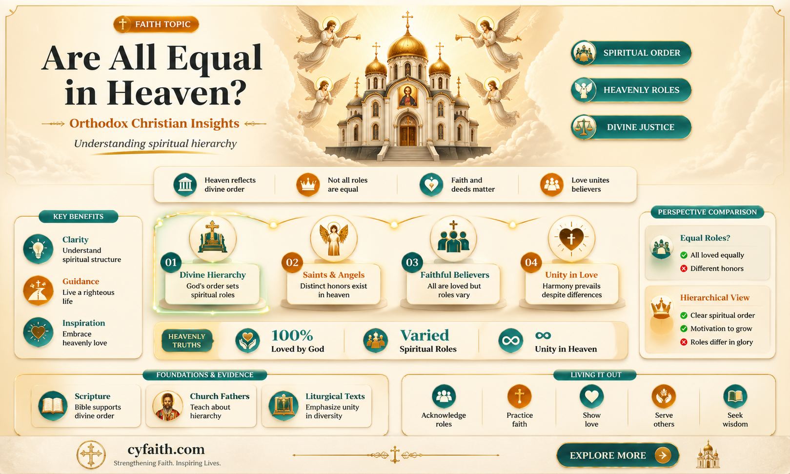 are all equal in heaven orthodox view