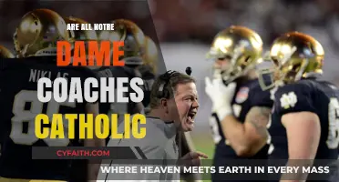 Notre Dame Coaches: Catholic or Not?