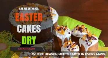Are Orthodox Easter Cakes Always Dry? Debunking the Myth
