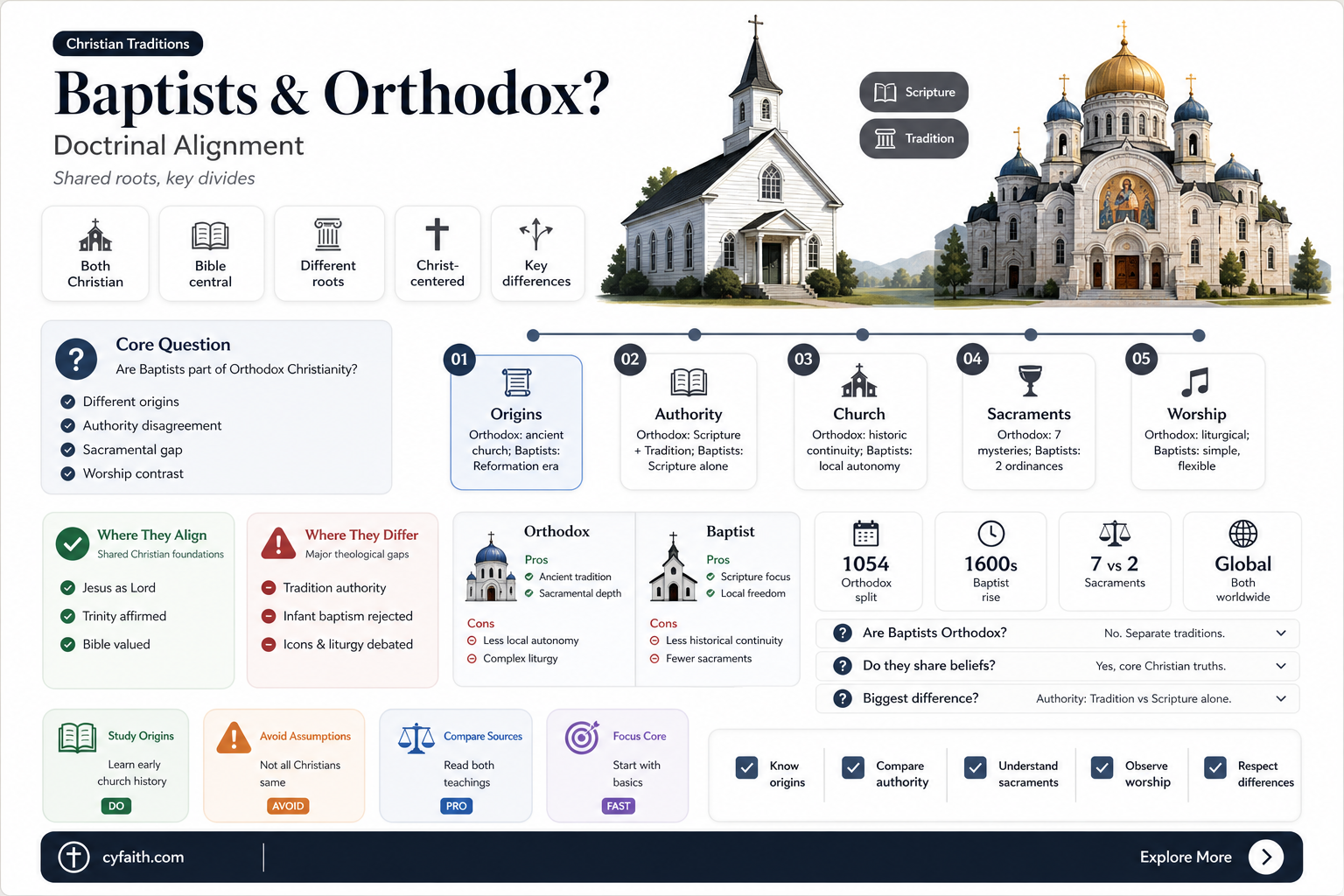 are baptist orthodox christians