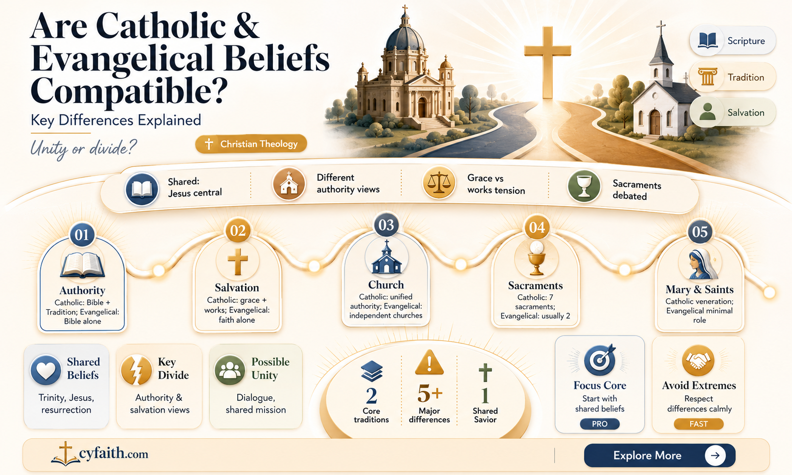 are catholic evangelical
