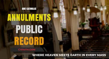 Are Catholic Annulments Public Record? Understanding Privacy and Documentation
