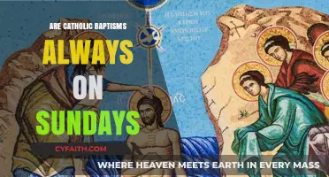 When Do Catholic Baptisms Occur?