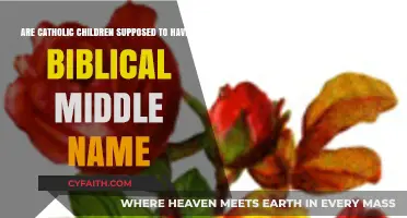 Biblical Middle Names: A Catholic Tradition for Children?