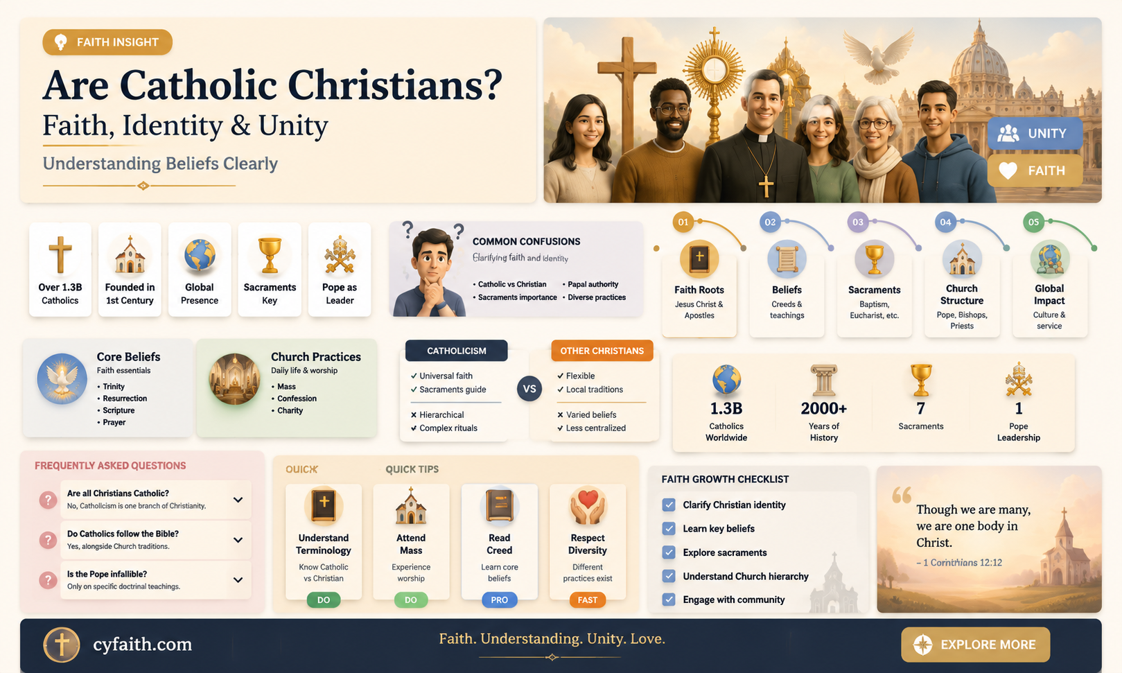 are catholic christians