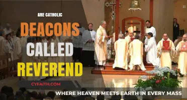 Are Catholic Deacons Addressed as Reverend? Exploring Proper Titles and Traditions