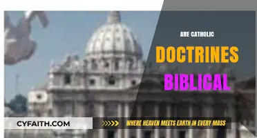 Are Catholic Doctrines Rooted in Scripture? A Biblical Examination