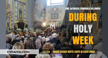 Holy Week: Catholic Funerals Allowed or Not?