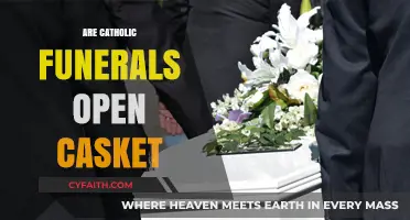 Are Catholic Funerals Open Casket? Understanding Traditions and Practices