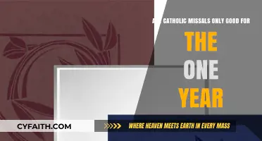 Do Catholic Missals Expire? Understanding Their Yearly Use and Value