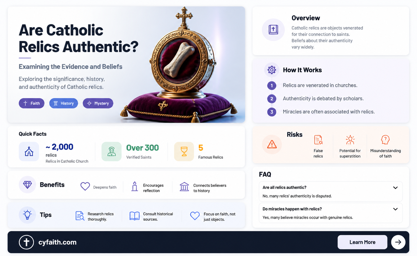 are any catholic relics real
