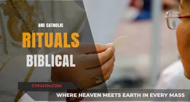 Are Catholic Rituals Rooted in Scripture? A Biblical Examination