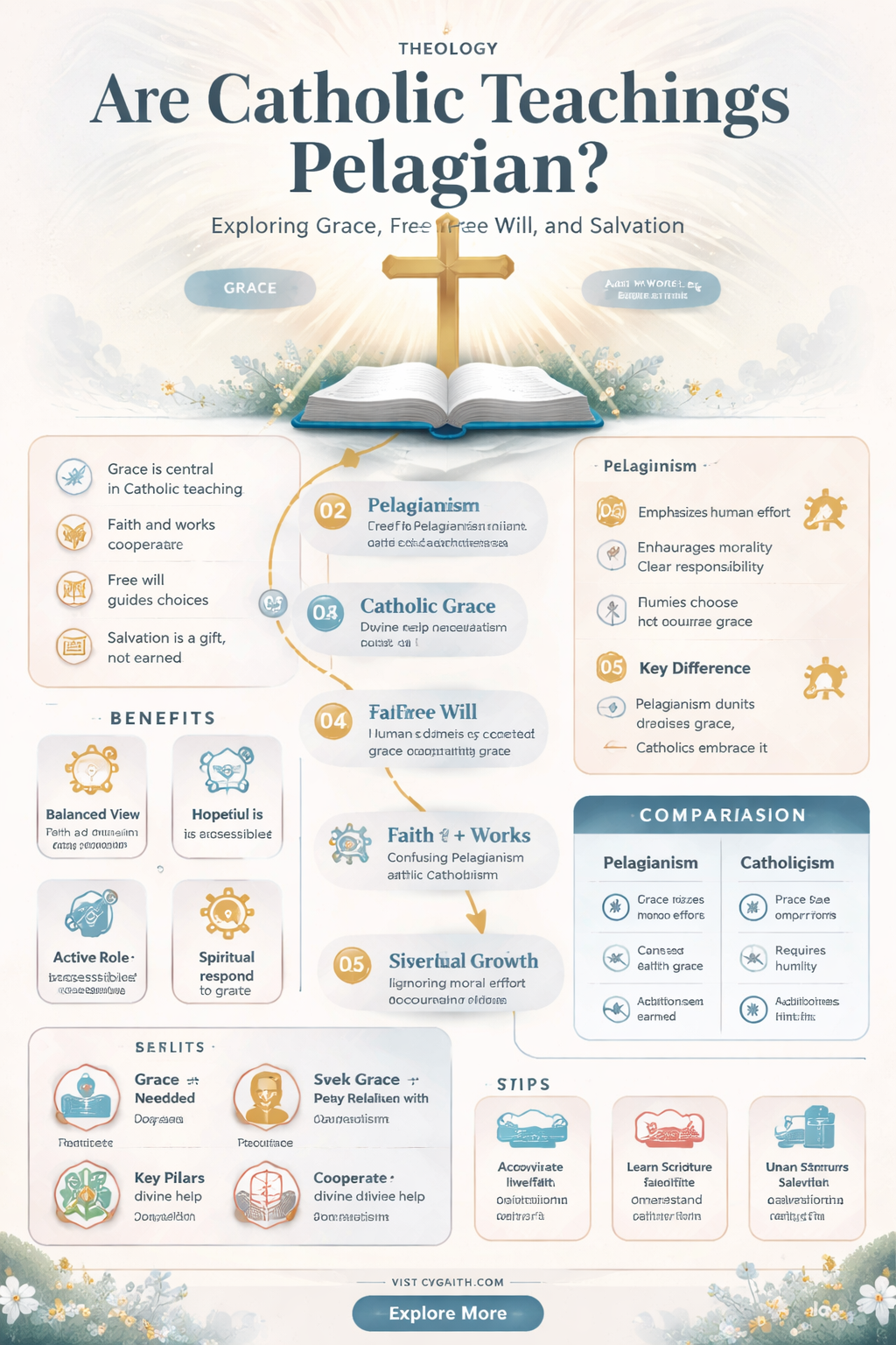 are catholic pelagians