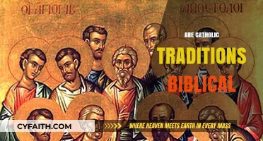 Are Catholic Traditions Rooted in Scripture? A Biblical Examination