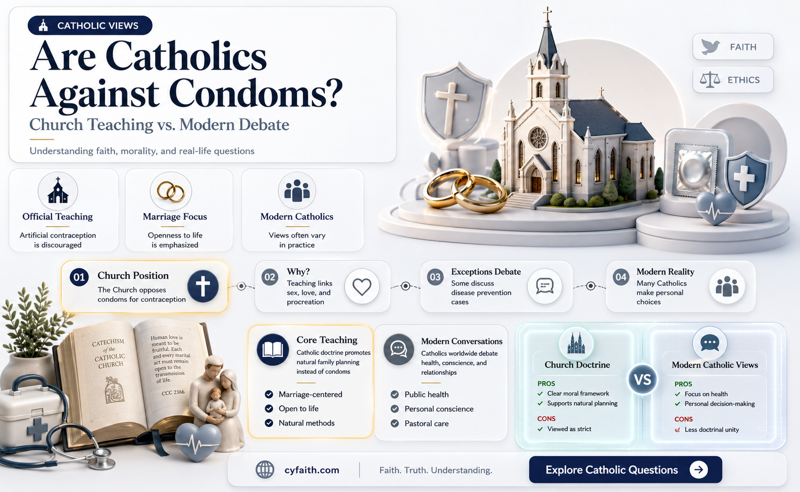 are catholics against condoms