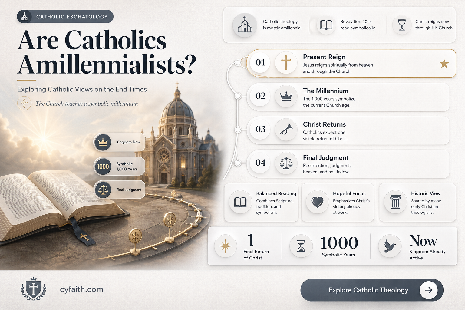 are catholics amillenialists