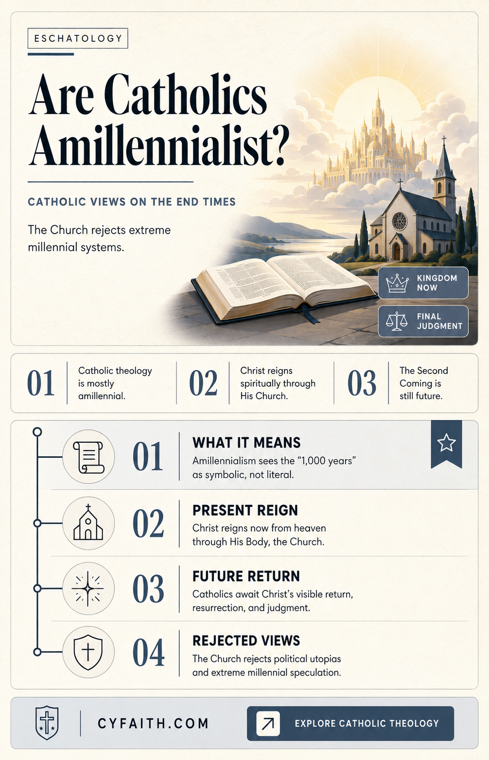 are catholics amillennialist