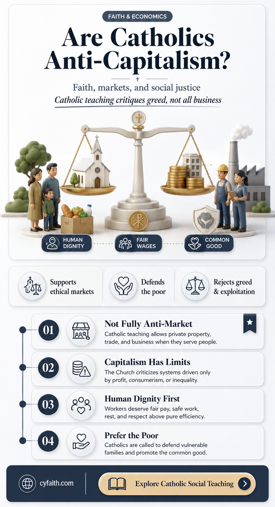 are catholics anti capitalism