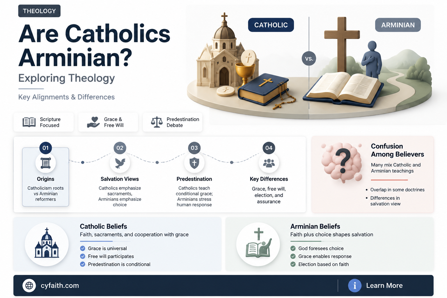 are catholics arminian
