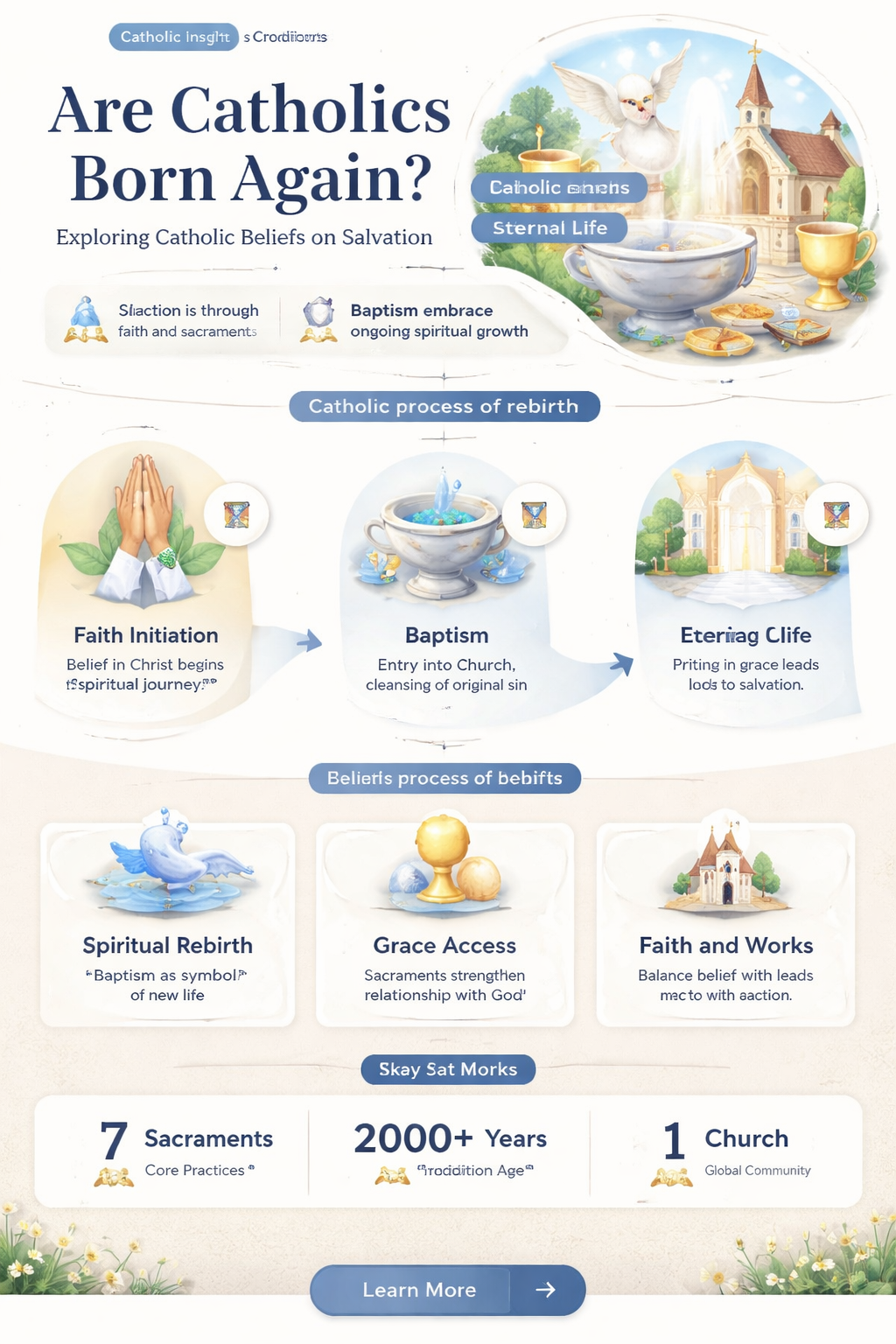 are catholics born again