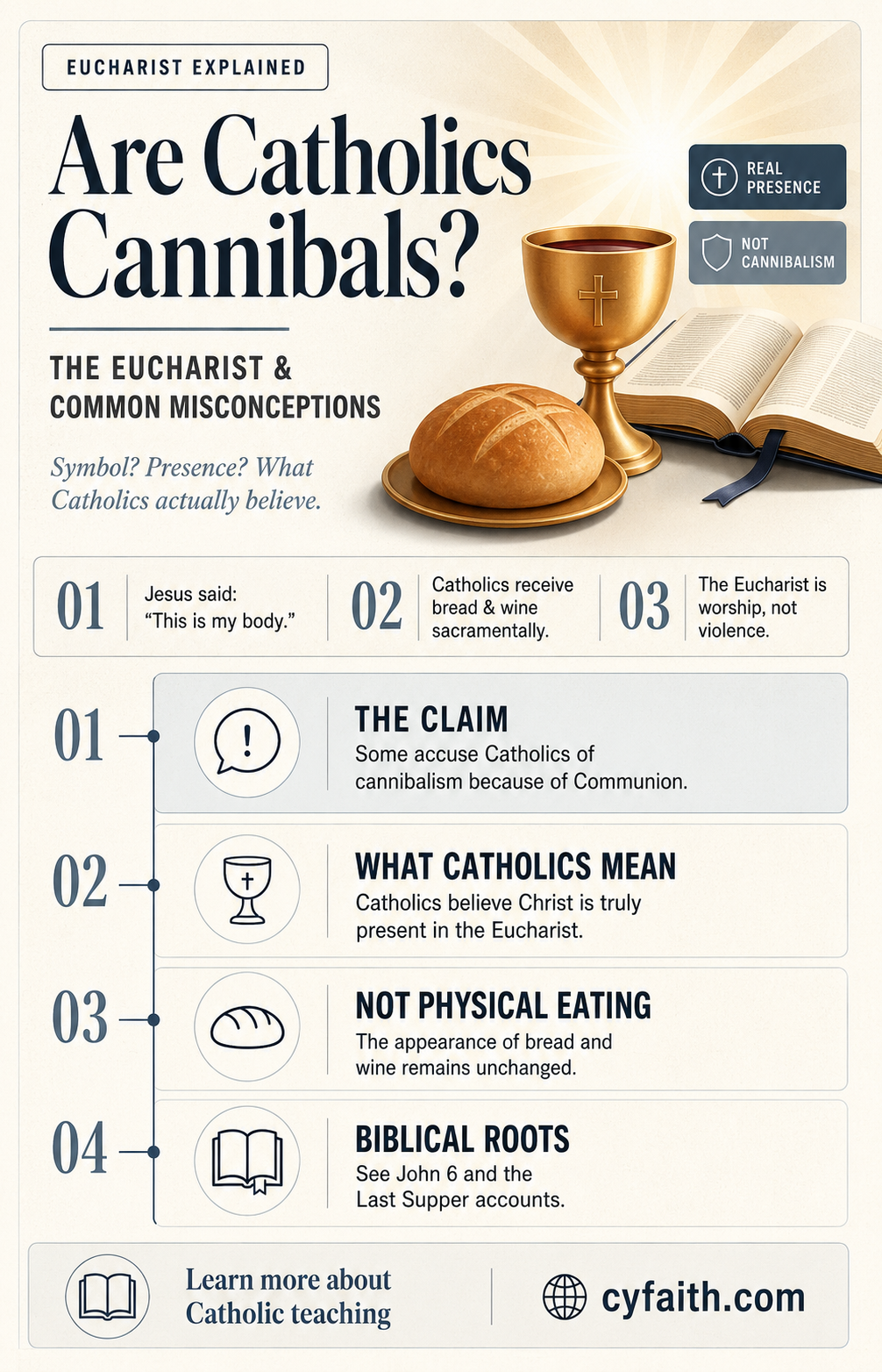are catholics cannibals