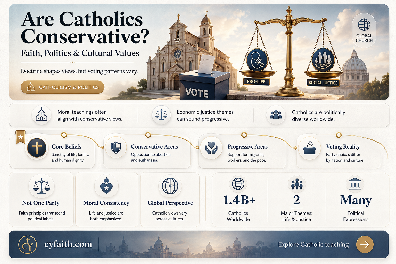 are catholics conservative