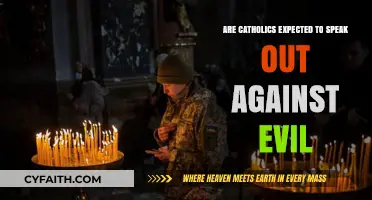 Speaking Out Against Evil: A Catholic's Duty