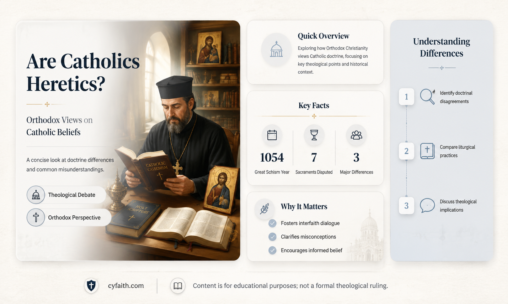 are catholics heretics orthodox