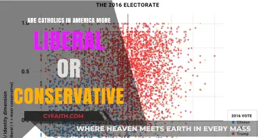Liberal vs Conservative: American Catholics' Political Leanings