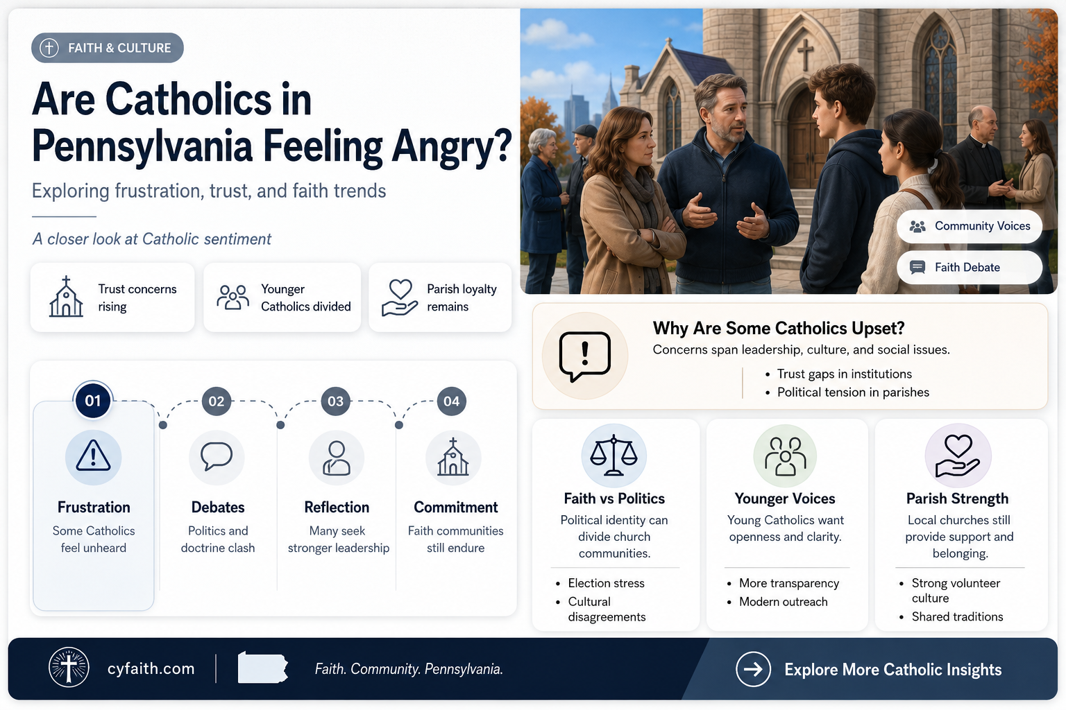 are catholics angry in pa