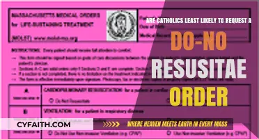 Do Catholics Rarely Opt for Do-Not-Resuscitate Orders? Exploring Beliefs and Choices