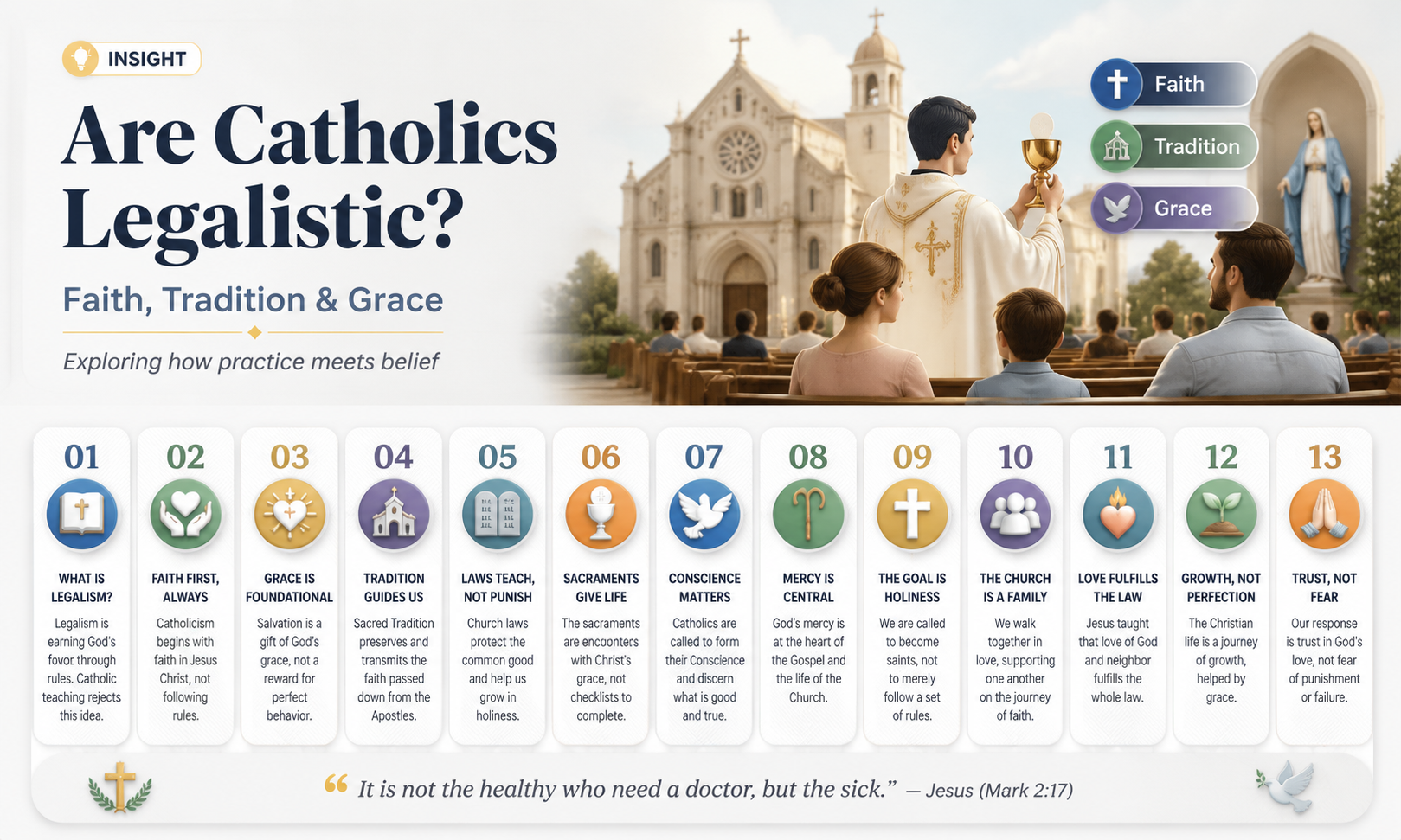 are catholics legalistic
