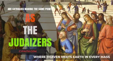 Catholics vs. Judaizers: Are Their Theological Arguments Mirroring Each Other?