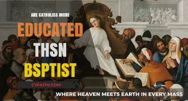 Education and Religion: Catholics vs Baptists