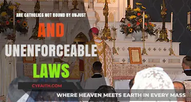 Are Catholics Obligated to Obey Unjust, Unenforceable Laws?