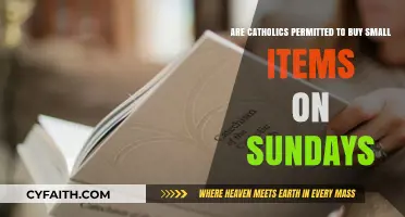 Sunday Shopping for Catholics: Are Small Purchases Allowed?