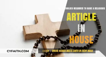 Must Catholics Display Religious Items in Their Homes?