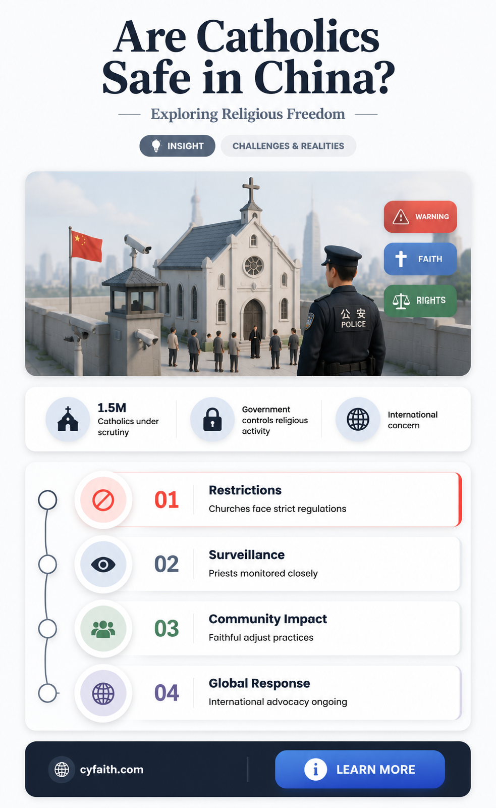 are catholics safe in china