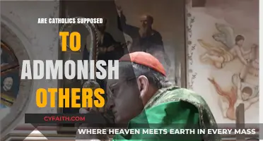 Admonishing Others: A Catholic's Duty and Responsibility