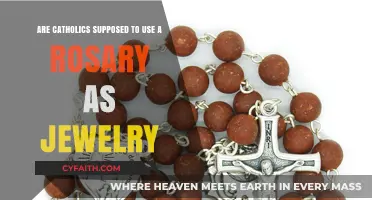 Is Wearing a Rosary as Jewelry Acceptable for Catholics?