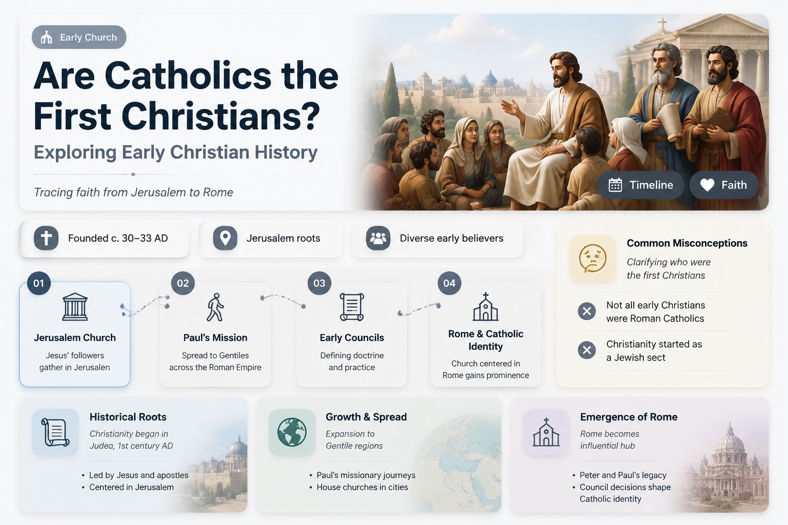 are catholics the first christians