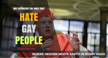 Gay People and Catholic Hatred: Who's to Blame?