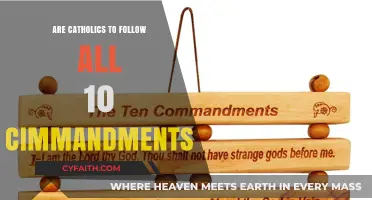 Catholics and the Commandments: What's the Deal?