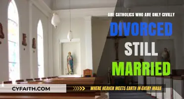 Civilly Divorced Catholics: Are They Still Married in the Church?