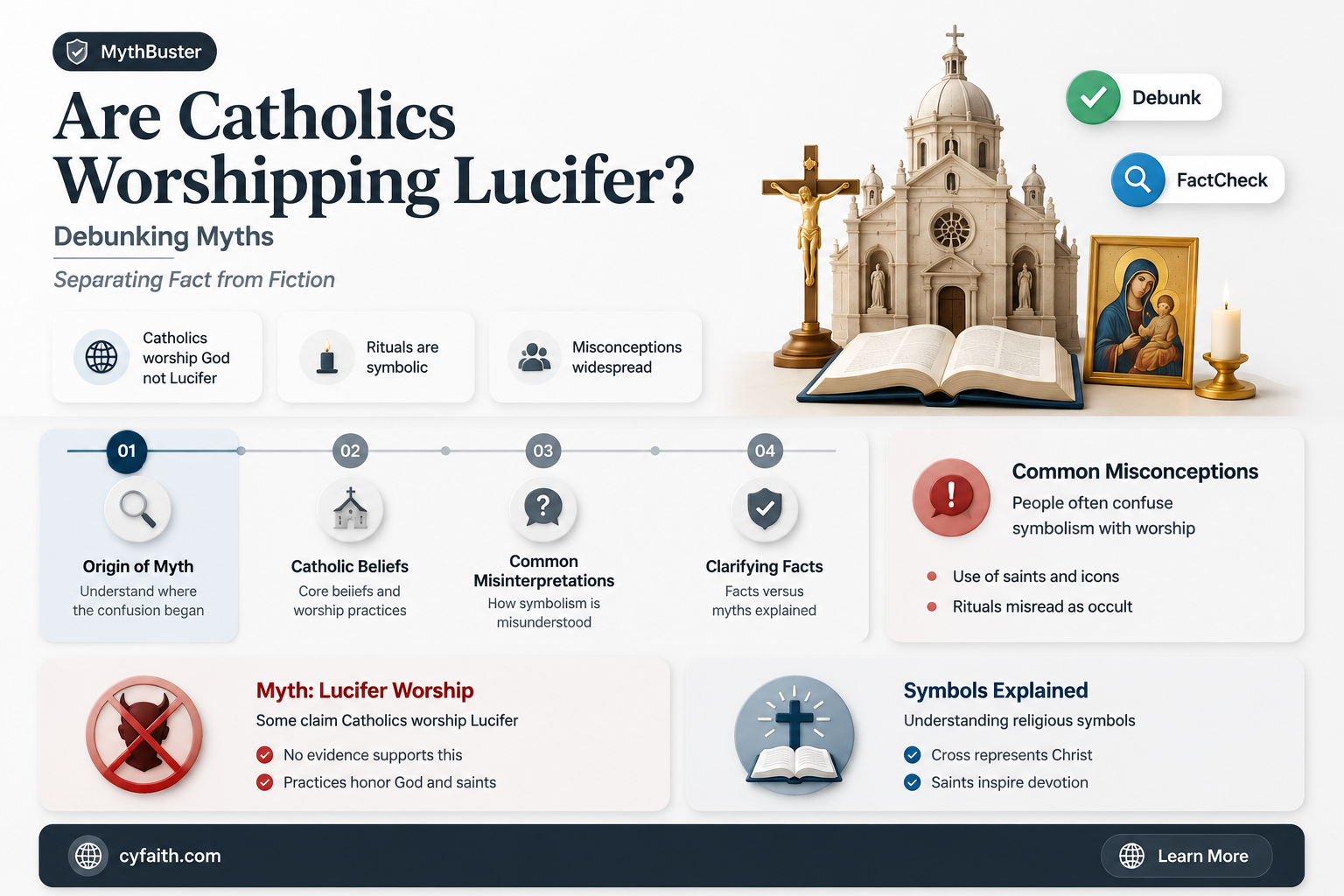 are catholics worshipping lucifer