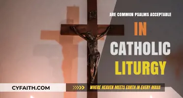 Psalms in Catholic Liturgy: Common or Uncommon?
