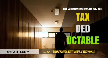 Catholic Vote Donations: Are They Tax-Deductible?